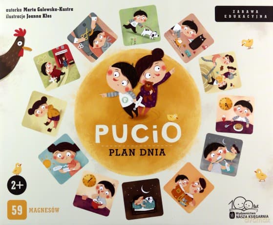 Pucio. Plan dnia - Marta Galewska-Kustra, Joanna Kłos