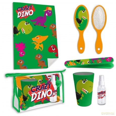 Zestaw toaletowy Crazy Dino 6 el. KL10698