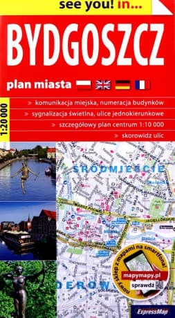 Bydgoszcz plan miasta 1:20 000