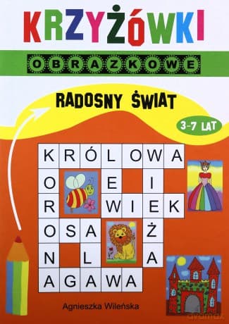 Krzyżówki obrazkowe Radosny świat - Agnieszka Wileńska