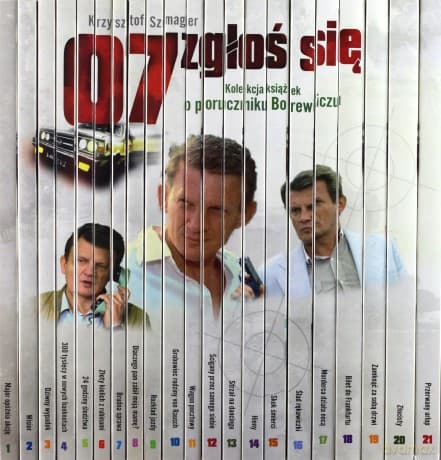 07 zgłoś się. Kolekcja 21 książek o poruczniku Borewiczu - Krzysztof Szmagier