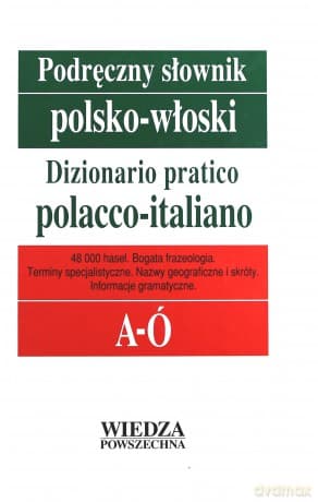 Podręczny Słownik Polsko-Włoski T. 1 A-Ó, T. 2 P-Ż