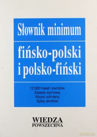 Słownik Minimum Fińsko-Polski I Polsko-Fiński