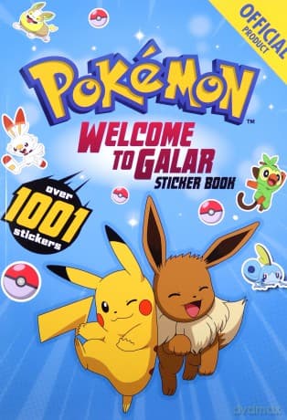 Pokémon Welcome to Galar 1001 Sticker Book - The Pokémon Company International