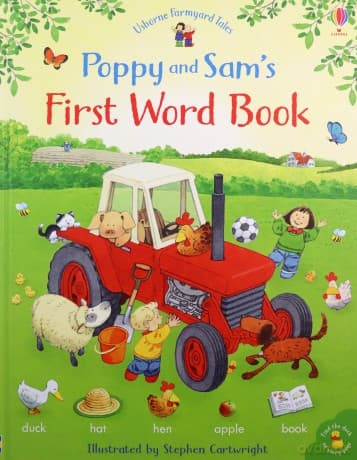 Poppy and Sam's First Word Book (Farmyard Tales Poppy and Sam) - Heather Amery