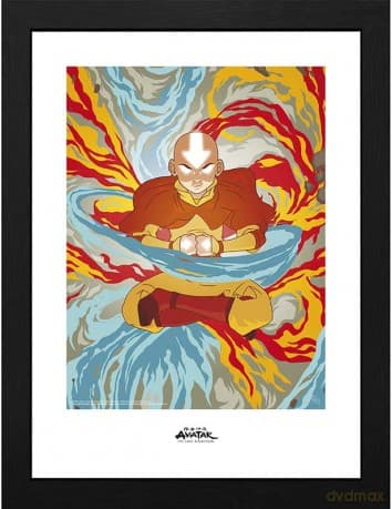 AVATAR - Plakat w ramie Aang Avatar State (30x40)