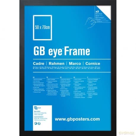 GBEYE - MDF Silver Frame - 50 x 70 cm
