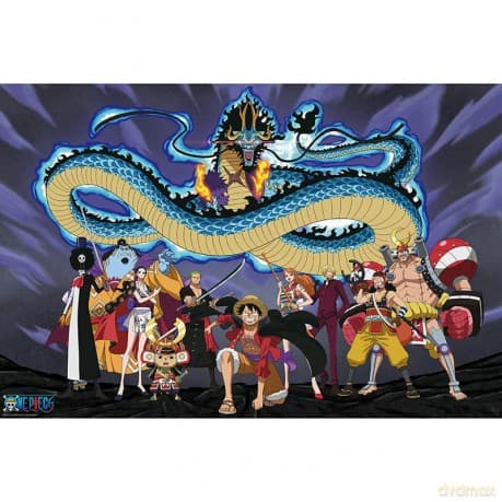 ONE PIECE - plakat The crew versus Kaido (91.5x61)