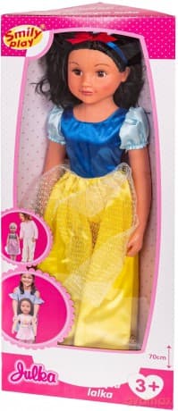 Lalka chodząca 70 cm Królewna Śnieżka