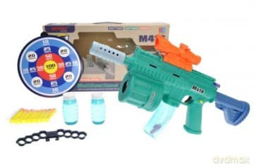 Karabin 668-1 na bańki mydlane, strzałki piankowe