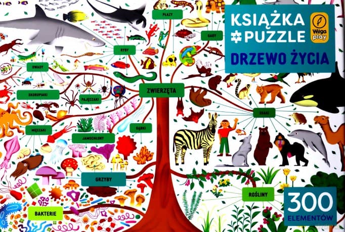 Książka i puzzle II. Drzewo życia