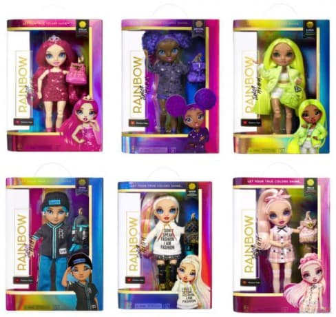 MGA Rainbow High Junior High Doll Series 2 582939 mix