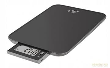Waga kuchenna - 10kg - ładowana przez USB - wodoodporna Adler AD 3167b