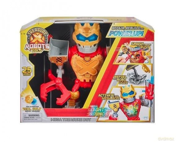Mega Robot Treasure X Robots Gold