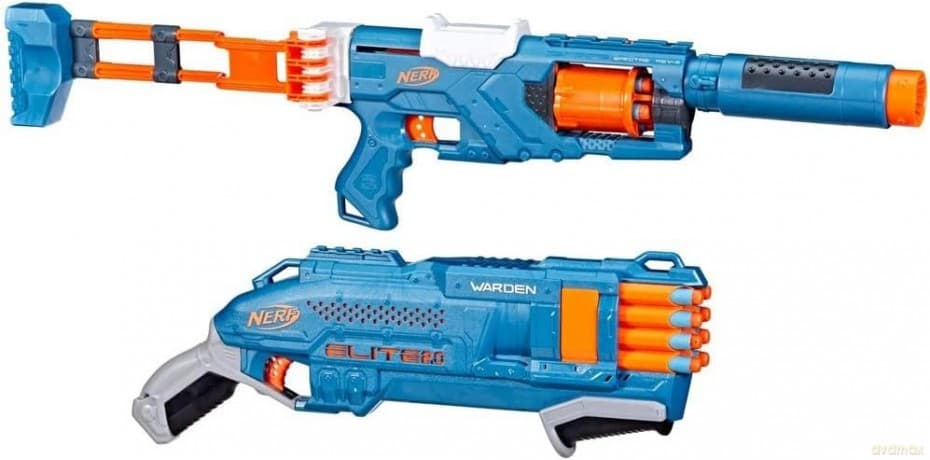 Nerf Elite 2.0 Wyrzutnia Double Defense Pack F5033