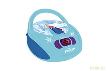 LEXIBOOK Disney Frozen Frozen Elsa Radio CD Player, Line-In, Battery or Mains, Random Design