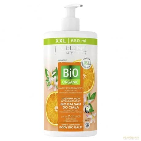 Eveline Bio Organic Ujędrniająco-Wygładzający Bio Balsam do ciała Kwiat Pomarańczy 650 ml