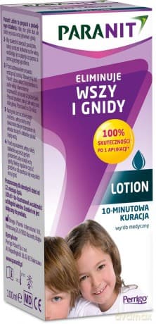 PARANIT Lotion eliminujący wszy i gnidy - 10 minutowa kuracja 100 ml
