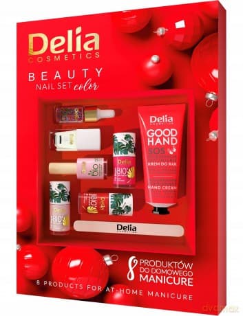 DELIA KALENDARZ ADWENTOWY Nail Set Color 2022