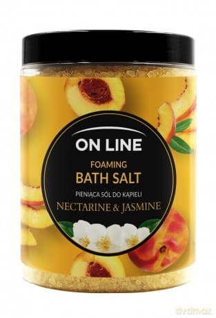 On Line Pieniąca Sól do kąpieli Nectarine & Jasmine 1200g