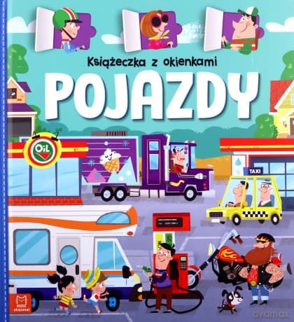 Książeczka z okienkami. Pojazdy - Agnieszka Bator