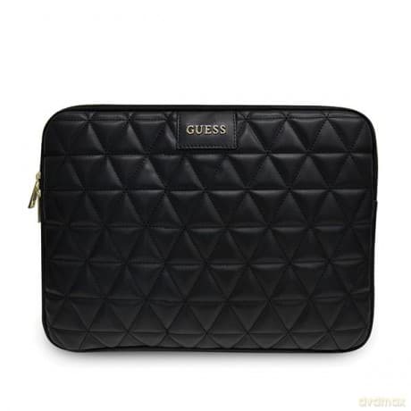 Guess Sleeve GUCS13QLBK 13" czarny /black Quilted