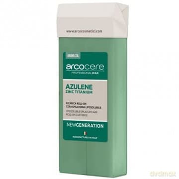 Arcocere Epilation wax Professional Wax Azulene Zinc Titanium (Roll-On Cartidge) 100 ml