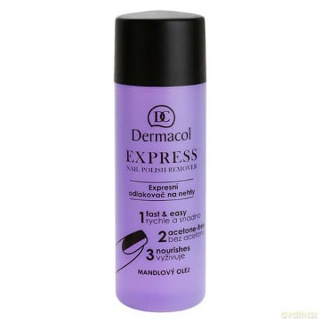 Dermacol Express nail polish remover (Express Nail Polish Remover) 120 ml