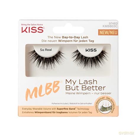 KISS False eyelashes for natural volume My Lash But Better 1 pair - Variant: 03