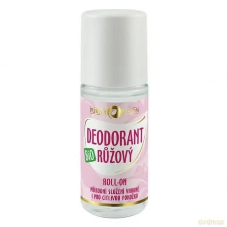 Purity Vision Organic Pink deodorant roll-on 50 ml