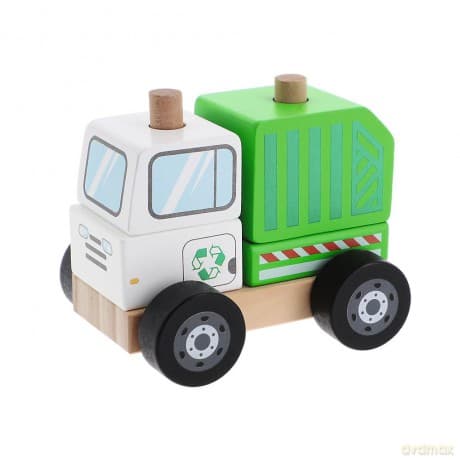 Zabawka drewniana Garbage truck 61764