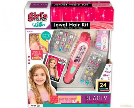 Zestaw do zaplatania koralików we włosy