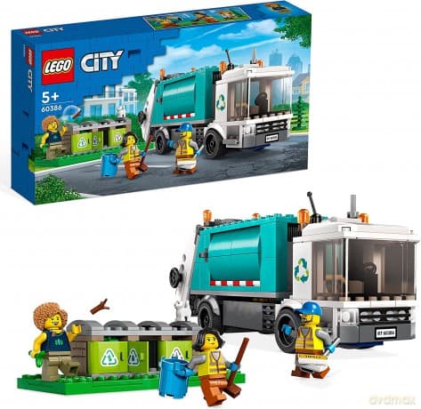 LEGO City - Ciężarówka recyklingowa (60386)