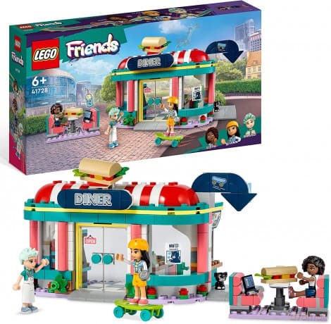 LEGO Friends - Bar w śródmieściu Heartlake (41728)