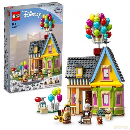 LEGO Disney Dom z bajki Odlot (43217)
