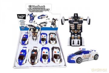 Auto robot Policja 126642 p8 mix