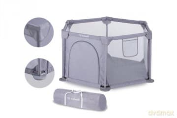 Kojec plac zabaw FANKO Gray szary 120x120cm kidwell