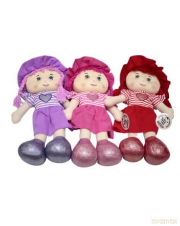 Lalka miękka z sercem 03851 DEEF mix