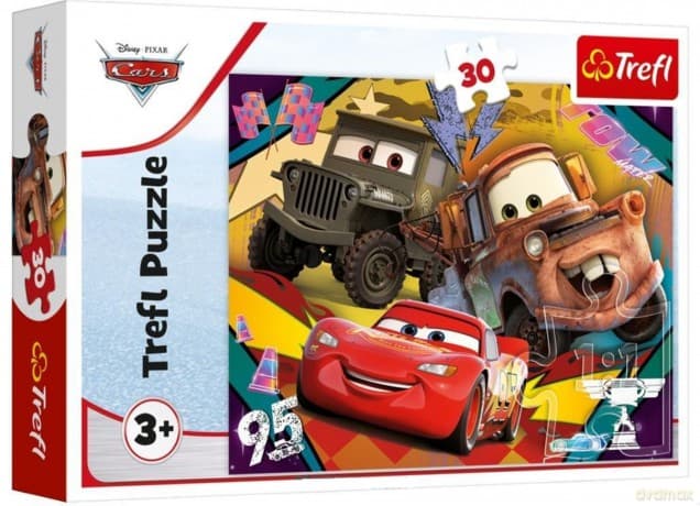 TREFL 30 el. Rozpędzone samochody