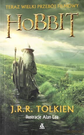 Hobbit (okładka filmowa) - J. R.R. Tolkien