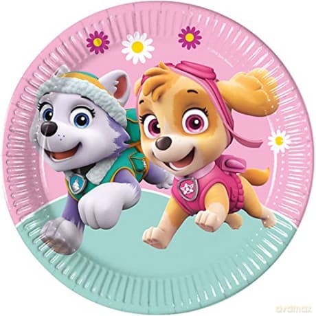 Talerzyki papierowe Psi Patrol 23 cm 8 szt