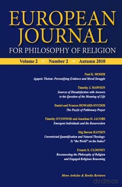 European Journal. For Philosophy of Religion 2 (2010)