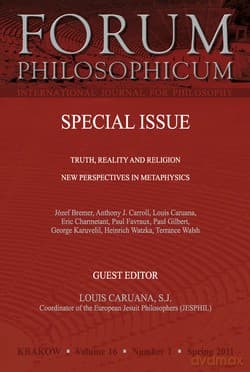 Forum Philosophicum T. 16/1/2011. International Journal For Philosophy