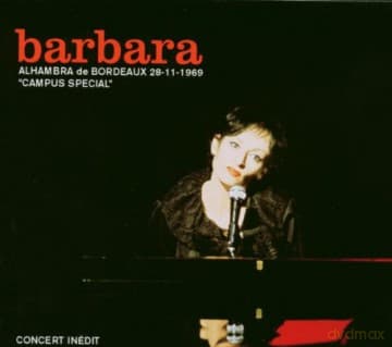 Barbara: Barbara-Alhambra de Bordeaux 28-11-1969