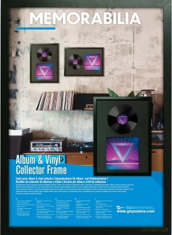 GBEYE - Album & Vinyl Collector Frame - Black (50x70 cm)