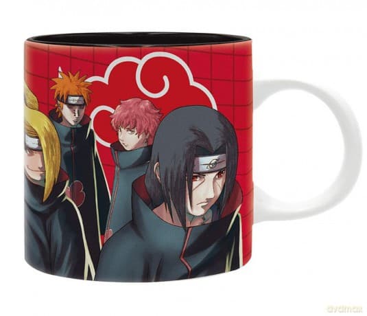 NARUTO SHIPPUDEN - Kubek - 320 ml - Artwork Akatsuki - EXCLU