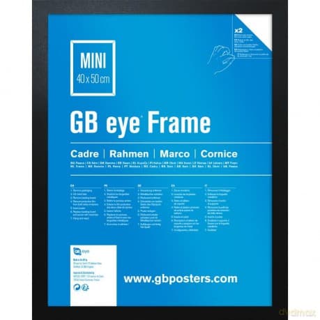 GBEYE - MDF White Frame - Mini - 40 x 50 cm