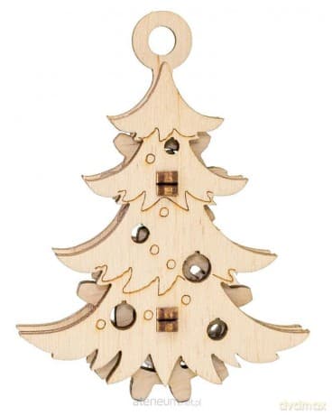 Drewniane 3D Choinka