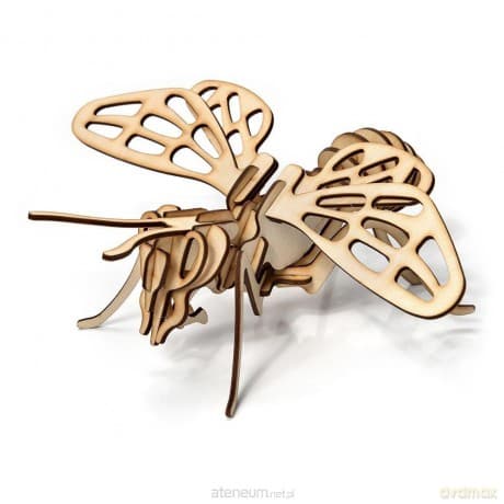 Drewniane Model 3D Pszczoła