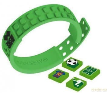 Bransoletka zielona z piłką PXX-02-51 90875